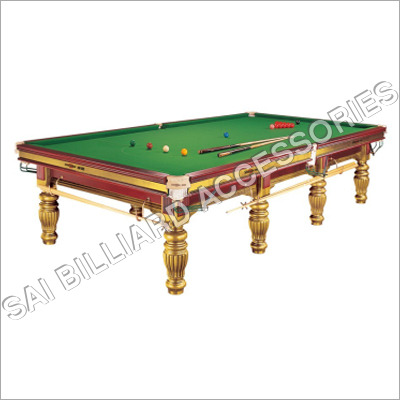 Billiards Table in Steel Cushion