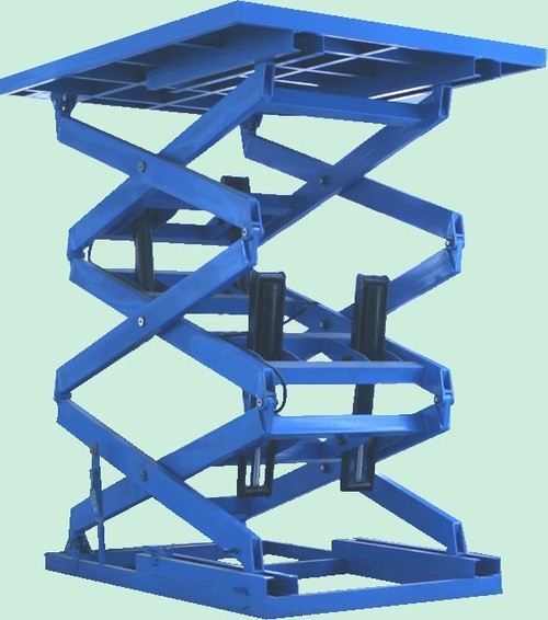 Hydraulic Cargo Lift - Supreme Grade Materials Adjustable Height High Load Bearing Capability | Maximum Stability High Durability Industry Compliant Design