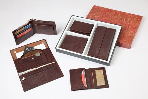 Leather Gift Set