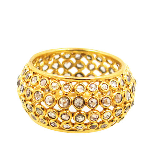 14k Yellow Gold Diamond Ring