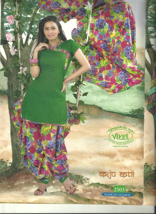 cotton printed suits