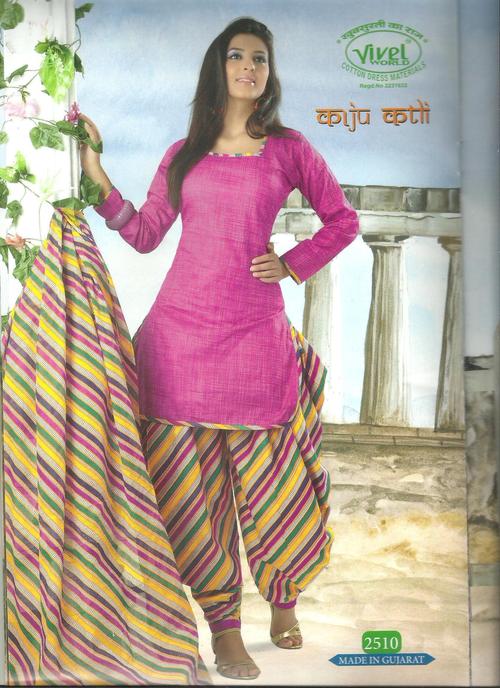 Cotton printed suits