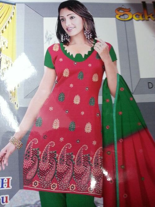 Cotton Embroidery Suits