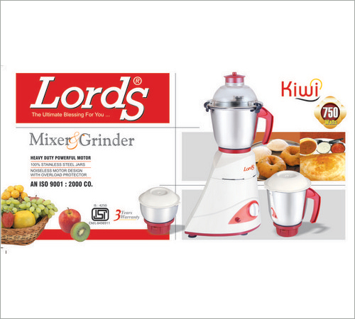 Stainless Steel Domestic Mixer Grinder