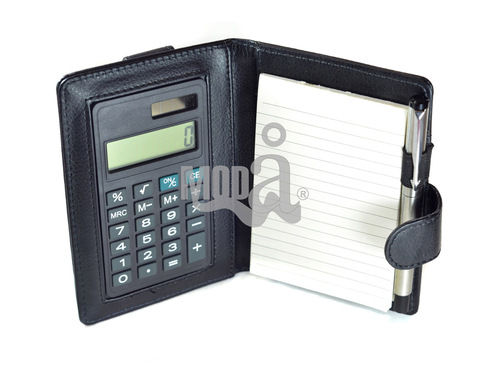 Black Notepad With Calculator
