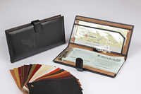 Black Cheque Book Holder