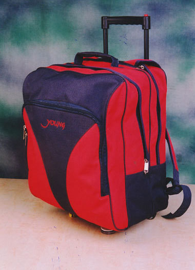Blue & Orange Travel Bag