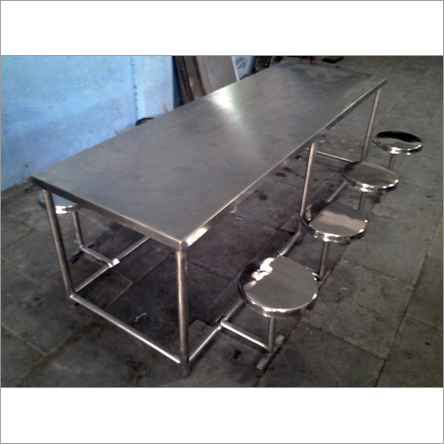 S.S. Dining Table 8 Seater