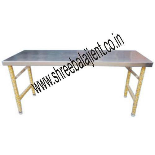 S.S. Dining Table Folding