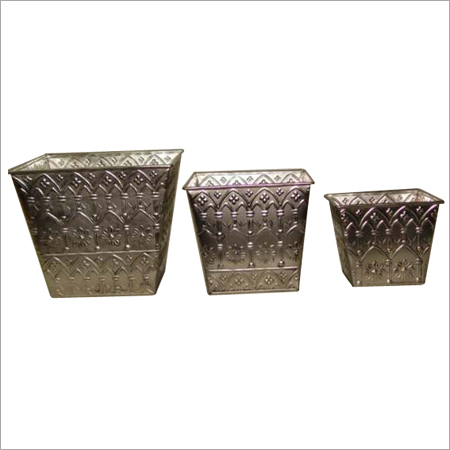 Metal Flower Pots