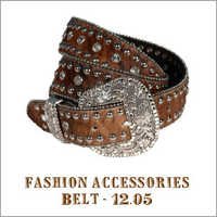Beaded Leather Belts