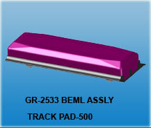 BEML Assly Track Pad