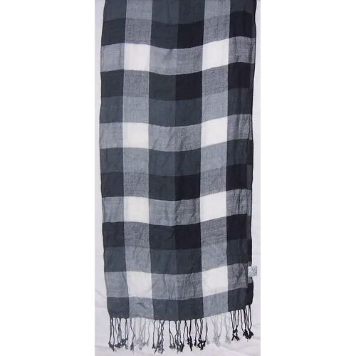 Cotton Printed Checks Scarves