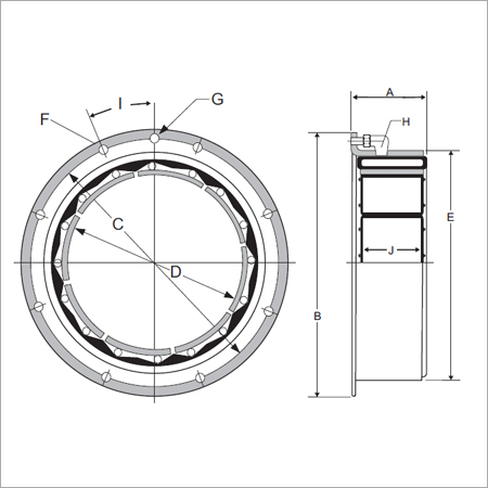 Banket BCB Element Single Flange