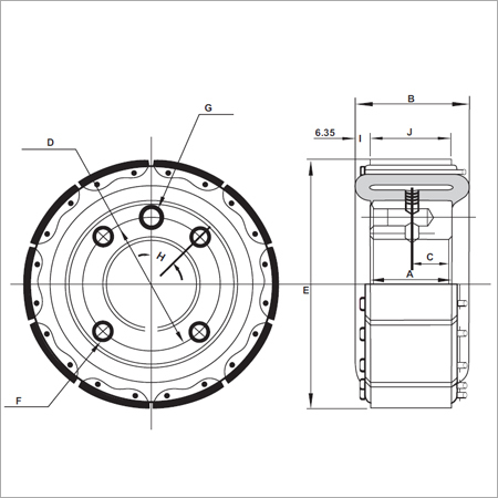 Banket Expanding BEB Type Direct Shaft Mounted - Steel, Bore 22-32mm, Torque 910-2220 N-m | Expanding Element, High Torque, Precise, Durable