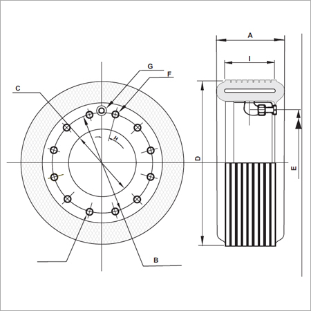 Banket Coupling BER Type - Steel 4.25-16.00 Inches Torque 735-9410 N-m at 5-bar Durable Precise Reliable