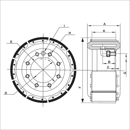 Banket Expanding Element BEB Type - Steel, Sizes 900x325 to 2400x477 Inches, Torque 3750-45000 N-m at 5 Bar | Reliable Expansion, Precise Dimensions, Easy Installation