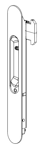 Flush Mounted Handle