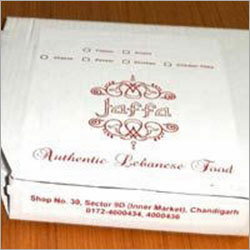 Corrugated Food Box