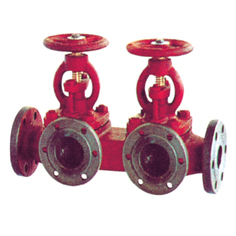 Single-row exhaust valve box