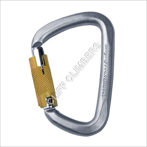 CA_D_steel_connector_triplelock - Steel 100x50 mm Silver, 25kN Strength | Triple Locking, Secure Connection, Lightweight Design