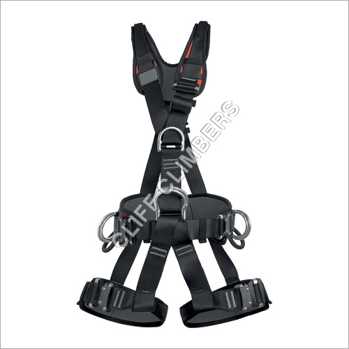 HA Profi Worker Speed (SINGING ROCK) - Polyester, Universal Size, Black | EN 361 Certified, Work Positioning Harness, 140 kg Load