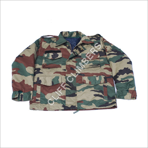 Combat Jacket Indian Army Detachable - Polyester S-XXL Camouflage | Detachable Liner Weather Resistant Multiple Pockets