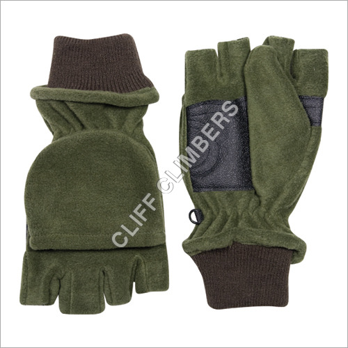 Hand Gloves Fleece Half Cut With Cover 