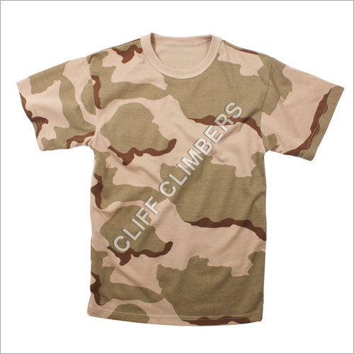 Combat T Shirt Desert Camo