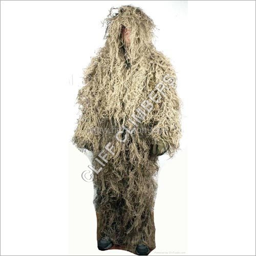 GHILLIE SUIT BURLAP 3 PC DESERT 