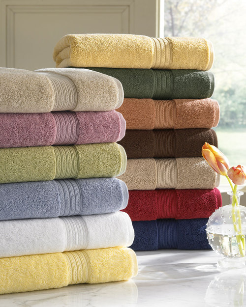 Bath towel shelves
