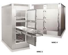 Mortuary Chamber - M.S. Sheet Outer, S.S. Sheet Inner, G.I. Sheet Trays, -20°C to 50°C / -150°C to -200°C | Hermetically Sealed Compressor, Digital Temperature Controller, Easy Movement