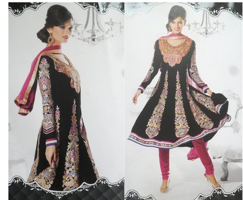 Embroidered Ladies Suit Decoration Material: Stones
