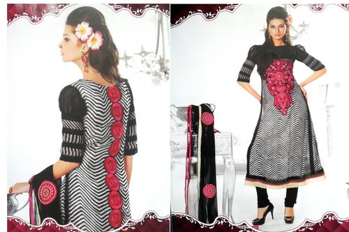 Traditional Ladies Suit Decoration Material: Stones