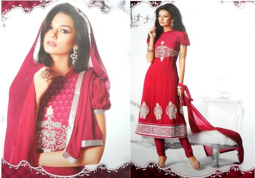 Net Anarkali Suits