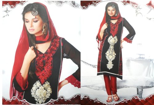 Net Anarkali Suits