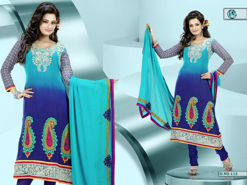 long anarkali suits