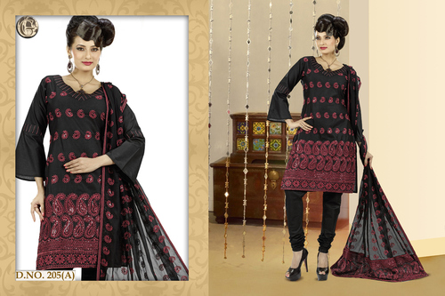 Designer Cotton Dress materials