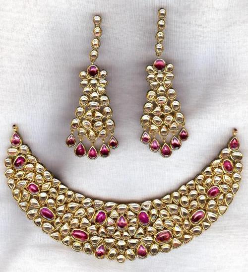 Diamond Kundan Meena Jewellery - Diamond Kundan Meena Jewellery ...