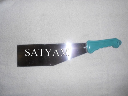 Sugarcane Knife - Stainless Steel 12x4 Inches, Teal Handle | Sharp Cutting, Durable Blade, Ergonomic Handle