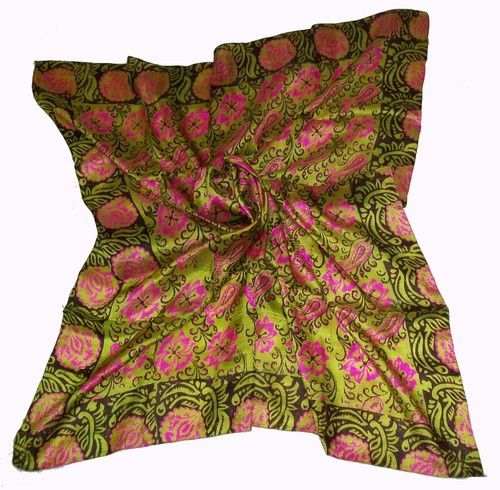 Square Silk Scarves