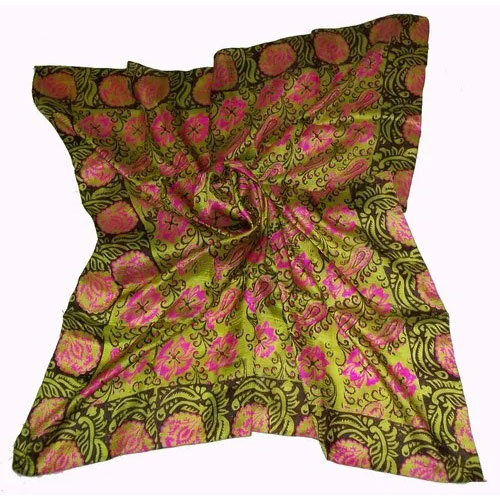 Square Silk Scarves - Pattern: Printed