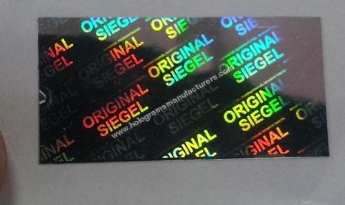 ORIGINAL SEIGEL HOLOGRAM