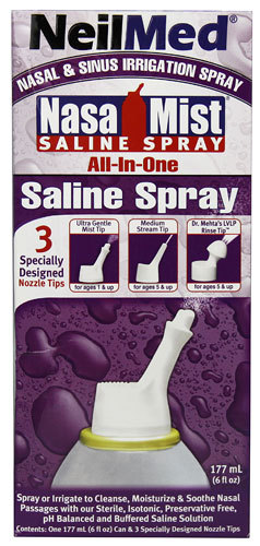 NeilMed NasaMist Saline Spray 6 oz