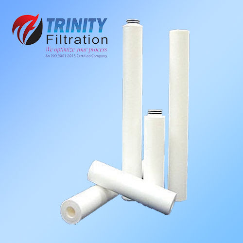 White Pure Guard Bi-component Thermally Bonded Filter Cartridges