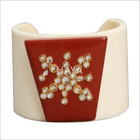 Red Jasper Acrylic Cuffs