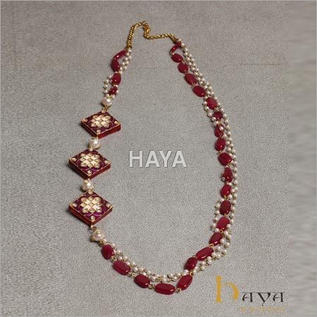 Red stone Necklace