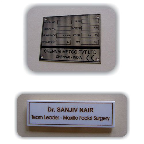 Engraving plates