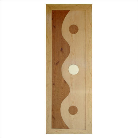 PVC Red Wood Door