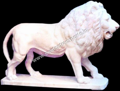 Hand Carved Lion